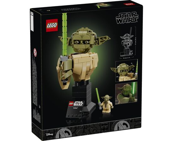 Конструктор LEGO Star Wars Погруддя Йоди (75438), зображення 8
