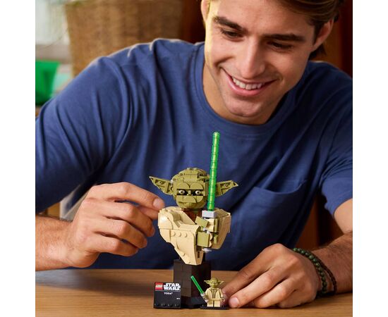 Конструктор LEGO Star Wars Погруддя Йоди (75438), зображення 9
