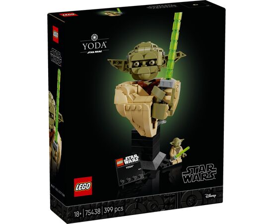 Конструктор LEGO Star Wars Погруддя Йоди (75438)