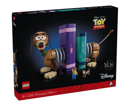 Конструктор LEGO Disney Pixar Книжкові підставки «Собачка Спіралька» з «Історії іграшок» (43301)