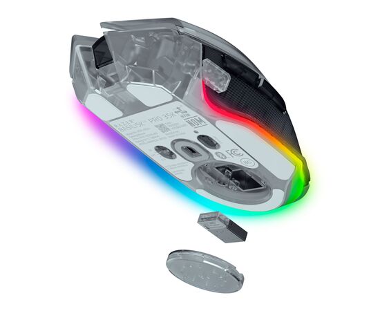Мишка Razer Basilisk V3 Pro 35K Wireless/Bluetooth/USB Phantom White (RZ01-05240400-R3G1), зображення 2
