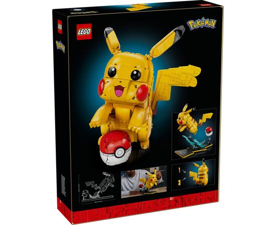 Конструктор LEGO Pokemon Пикачу и покебол (72152), изображение 8