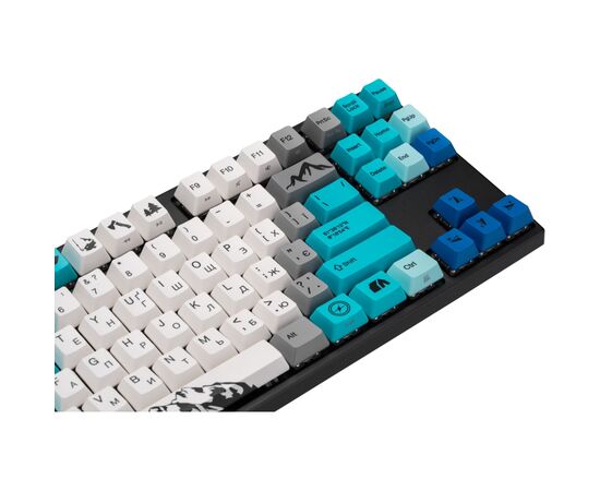Клавіатура Varmilo APG87 Summit R1 Daisy L Wireless White Led UA (A94A050F9A5A17A007), зображення 4