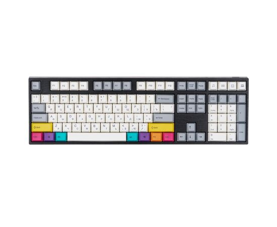 Клавиатура Varmilo APT108 CMYK C-TK Red Wireless White Led UA (A93A024D4A5A17A007)