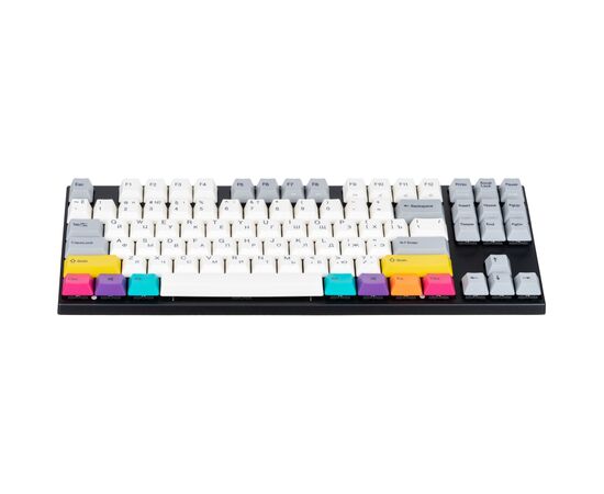Клавиатура Varmilo APT87 CMYK C-TK Brown Wireless White Led UA (A92A024D3A5A17A007), изображение 5