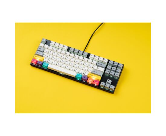 Клавиатура Varmilo APT87 CMYK K-Prestige Silent Wireless White Led UA (A92A024F8A5A17A007), изображение 3