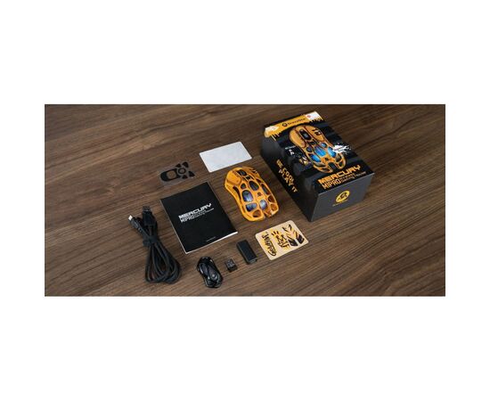 Мышка GravaStar Mercury M1 Pro Wireless/Bluetoot/USB Yellow (GSM1PRO_YLW), изображение 11