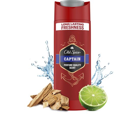 Гель для душу Old Spice Captain 90 мл (8006530139045), зображення 2