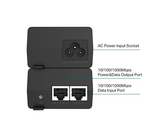 Адаптер PoE TP-Link POE160S, изображение 3