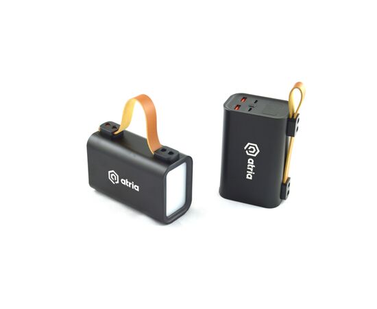 Батарея универсальная Atria 30000mAh, 130W, USB-C laptop/phone (WPD-130), изображение 4