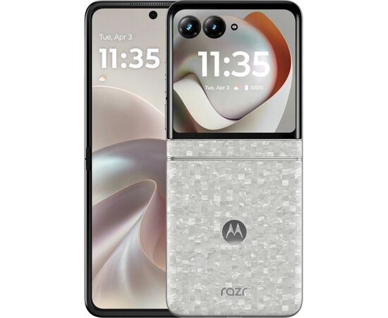 Мобильный телефон Motorola Razr 70 8/256GB Bright White (PBB60008PL)