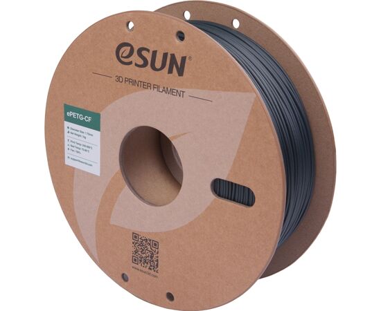 Пластик для 3D-принтера eSUN ePETG-CF 1,75mm 1kg BLACKISH GREEN (EPETG-CF-P175BG1)