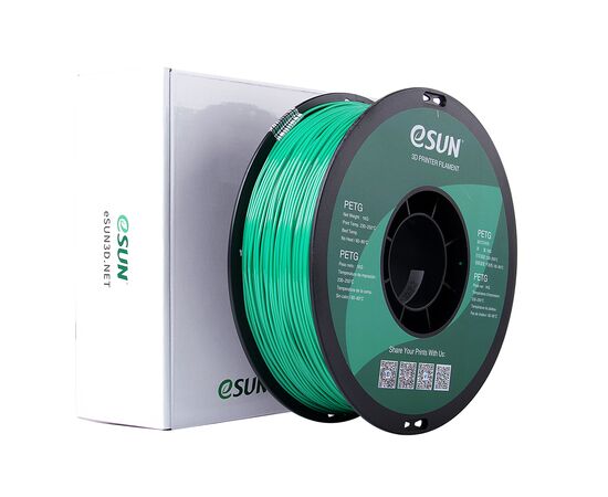 Пластик для 3D-принтера eSUN PETG 1,75mm 1kg SOLID GREEN (PETG-P175SG1), зображення 4