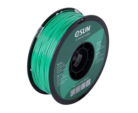 Пластик для 3D-принтера eSUN PETG 1,75mm 1kg SOLID GREEN (PETG-P175SG1)