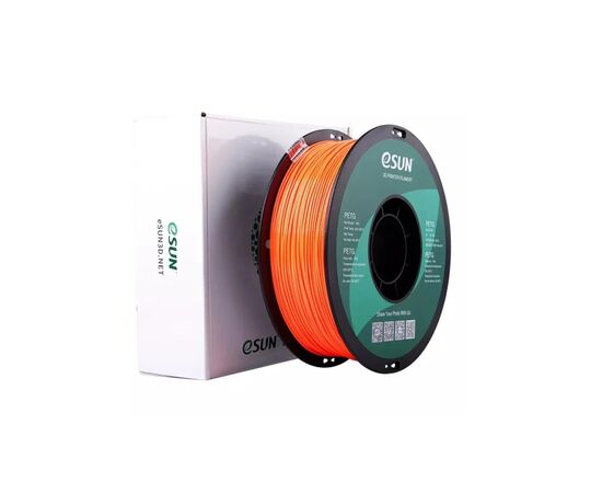 Пластик для 3D-принтера eSUN PETG 1,75mm 1kg SOLID ORANGE (PETG-P175SO1), зображення 5