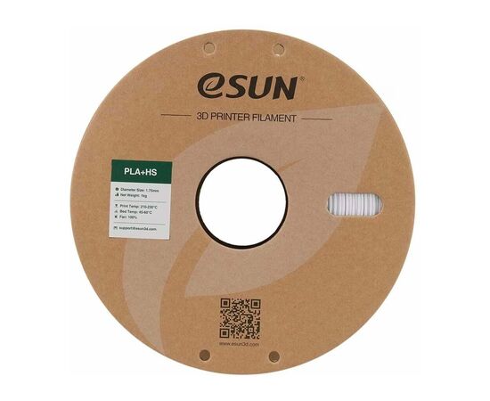 Пластик для 3D-принтера eSUN ePLA+HS, 1,75мм, 1кг, cold white (EPLA+HS-P175CW1), зображення 2