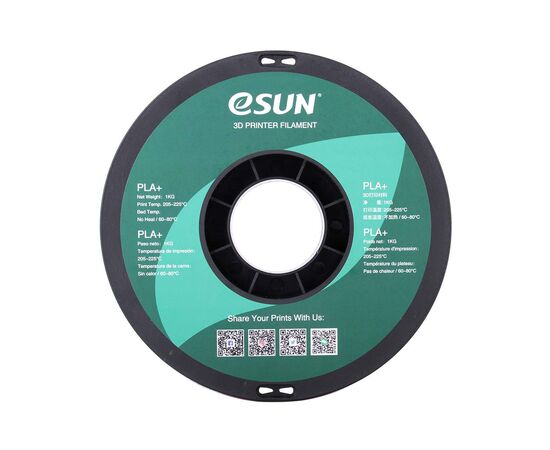 Пластик для 3D-принтера eSUN PLA+ 1.75мм, 1кг, Bone White (PLA+P175BW1), зображення 2