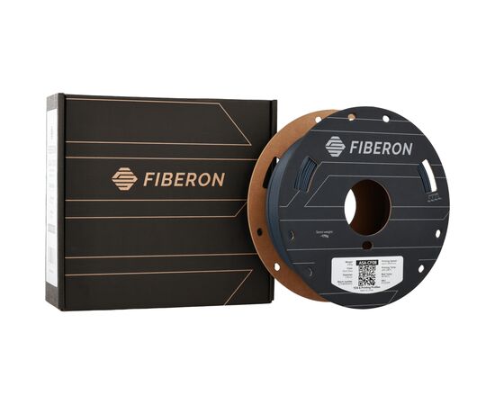 Пластик для 3D-принтера Polymaker ASA-CF08 Fiberon 1,75mm 0,5kg Dark Grey (FF02005), изображение 4