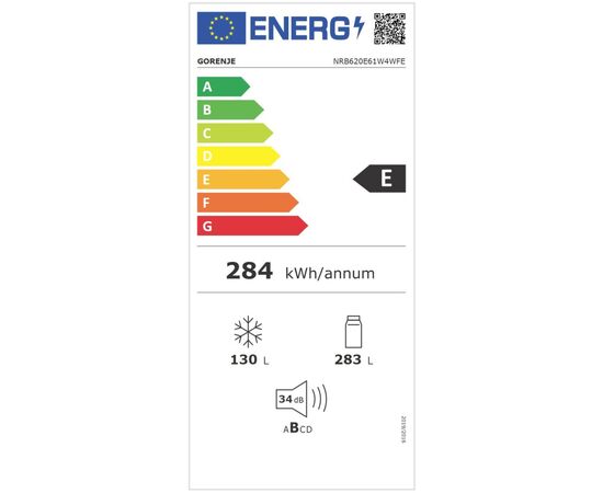 Холодильник Gorenje NRB620E61W4WFE, изображение 12