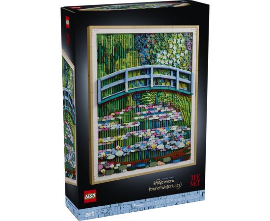 Конструктор LEGO ART «Мост над прудом с кувшинок» Клода Моне (31220)