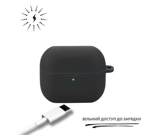 Чохол для навушників BeCover для Samsung Galaxy Buds 3 FE Black (715110), зображення 3