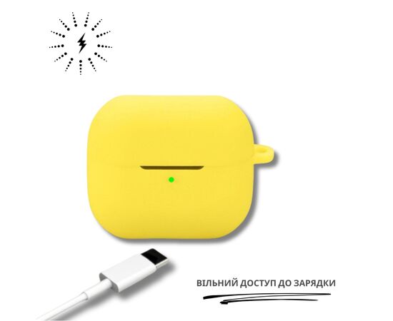 Чехол для наушников BeCover для Samsung Galaxy Buds 3 FE Yellow (715116), изображение 3