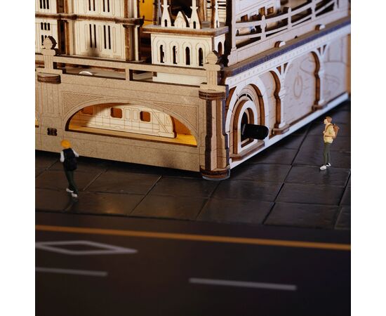 Конструктор Robotime Rokr дерев'яний 3D Marble Travel Лондон (EGB01), зображення 5