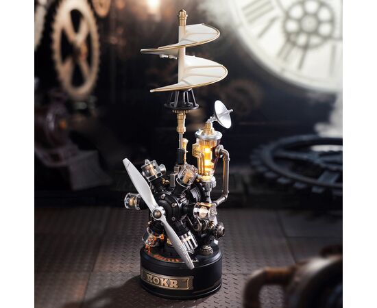Конструктор Robotime Rokr 3D Гелікоптер Да Вінчі (CGL01), зображення 7
