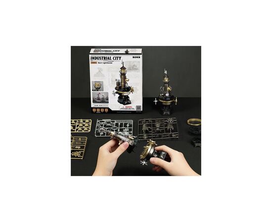 Конструктор Robotime Rokr деревянный 3D-маяк Нави (CGM01), изображение 4
