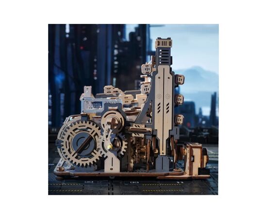 Конструктор Robotime Rokr деревянный 3D Мраморный космодром (LGC01), изображение 11