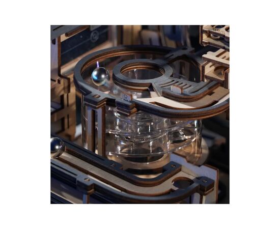 Конструктор Robotime Rokr деревянный 3D Мраморный космодром (LGC01), изображение 5