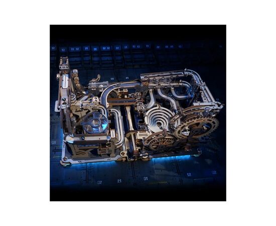 Конструктор Robotime Rokr деревянный 3D Мраморный космодром (LGC01), изображение 9