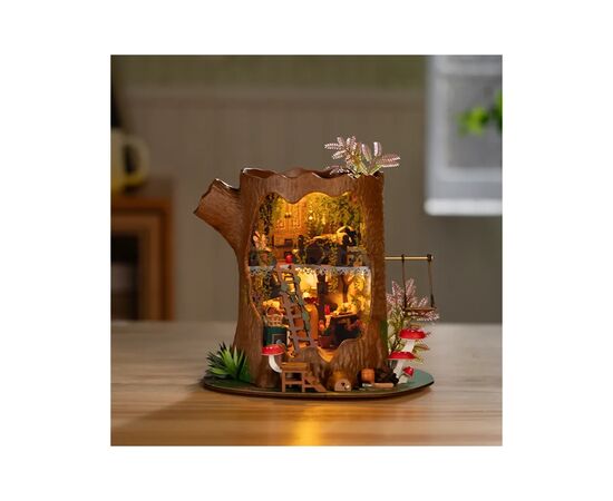 Конструктор Robotime Rolife деревянный 3D Сказочный домик на (DG179), изображение 4
