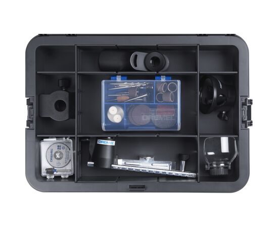 Гравер Dremel 8240 5/65 Platinum+ 12V, 2х2Ah, 5000-35000об/мин, 65 насадок ЗУ, кейс 0.66кг (F.013.824.0JP), изображение 7