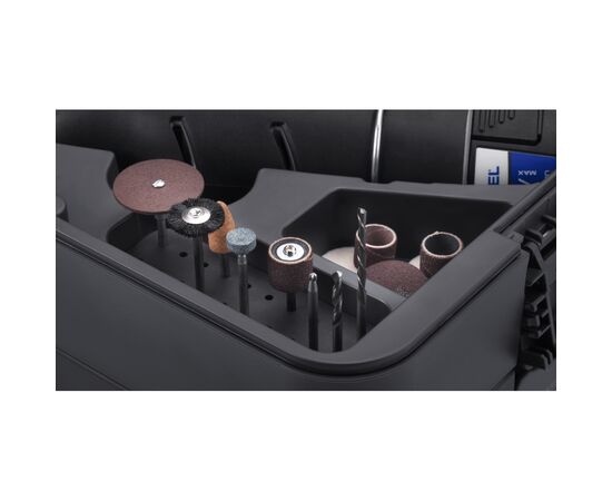 Гравер Dremel 8240 5/65 Platinum+ 12V, 2х2Ah, 5000-35000об/мин, 65 насадок ЗУ, кейс 0.66кг (F.013.824.0JP), изображение 8