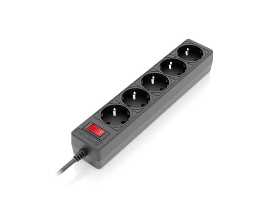 Сетевой фильтр питания REAL-EL RS-Protect 505, 1.8m, black (EL122300044), изображение 7