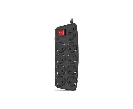 Сетевой фильтр питания REAL-EL RS-Protect 505, 1.8m, black (EL122300044)