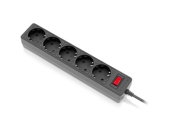 Мережевий фільтр живлення REAL-EL RS-Protect 505, 3m, black (EL122300045), зображення 4