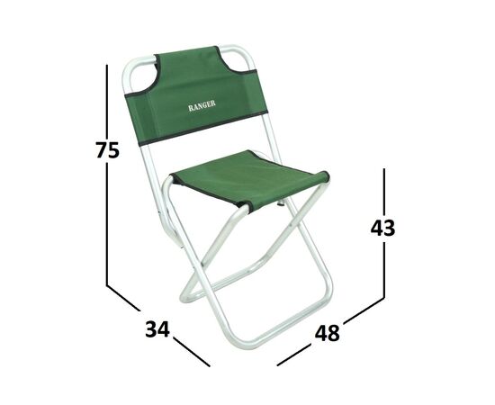 Стул складной Ranger Sula Alum (RA4421), изображение 4