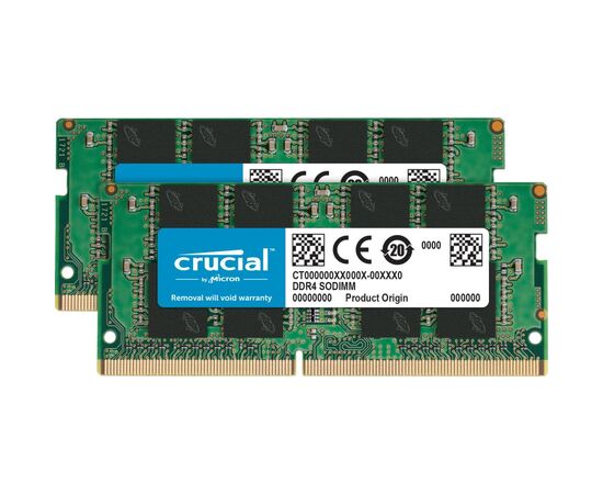 Модуль пам'яті для ноутбука SoDIMM DDR4 16GB (2x8GB) 3200 MHz Micron (CT2K8G4SFRA32A)