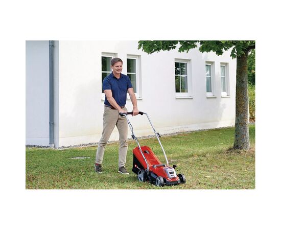 Газонокосилка Einhell GE-CM 18/33 Li-Solo 18V, 33см, 25-65мм, 30л, 10.1кг (без АКБ и ЗУ) (3413266), изображение 2