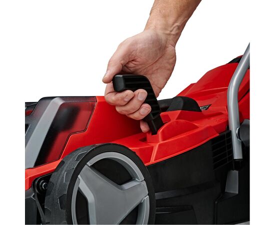 Газонокосилка Einhell GE-CM 18/33 Li-Solo 18V, 33см, 25-65мм, 30л, 10.1кг (без АКБ и ЗУ) (3413266), изображение 6