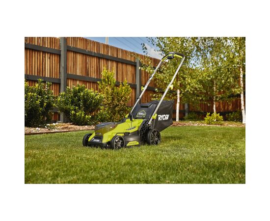 Газонокосилка Ryobi ONE+ HP RY18LMX33A-0 18V, 33см, 30л, 25-90мм, 9.3кг (без АКБ и ЗУ) (5133006286), изображение 4