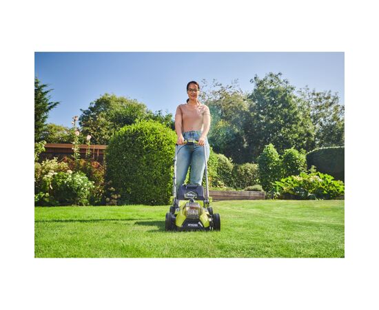 Газонокосилка Ryobi ONE+ HP RY18LMX33A-0 18V, 33см, 30л, 25-90мм, 9.3кг (без АКБ и ЗУ) (5133006286), изображение 5