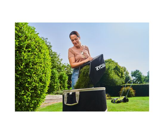 Газонокосилка Ryobi ONE+ HP RY18LMX33A-0 18V, 33см, 30л, 25-90мм, 9.3кг (без АКБ и ЗУ) (5133006286), изображение 6