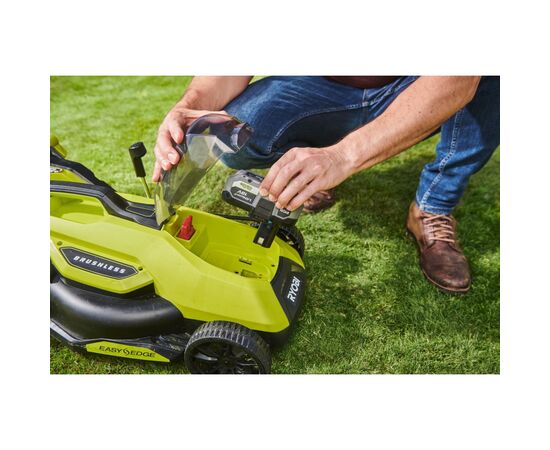 Газонокосилка Ryobi ONE+ HP RY18LMX33A-0 18V, 33см, 30л, 25-90мм, 9.3кг (без АКБ и ЗУ) (5133006286), изображение 7