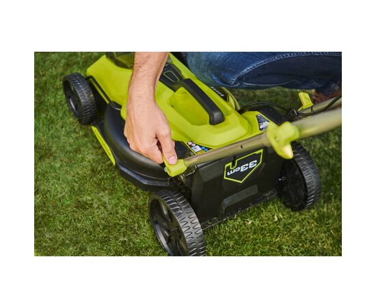 Газонокосилка Ryobi ONE+ HP RY18LMX33A-0 18V, 33см, 30л, 25-90мм, 9.3кг (без АКБ и ЗУ) (5133006286), изображение 9