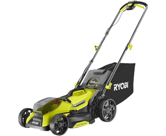 Газонокосилка Ryobi ONE+ HP RY18LMX33A-0 18V, 33см, 30л, 25-90мм, 9.3кг (без АКБ и ЗУ) (5133006286)
