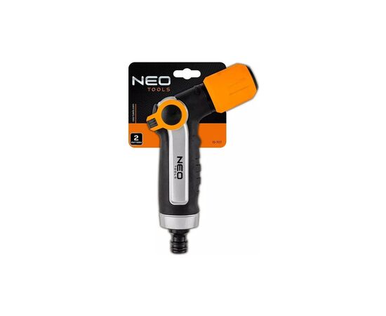Пистолет для полива Neo Tools CLICK, пистолетный, 2 функции, 0.242кг (15-707)