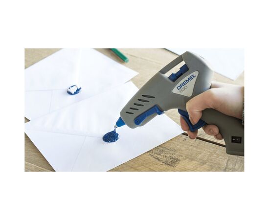 Клеевой пистолет Dremel GlueGun 930, стержни 7мм, 105-165° 0.2кг (F.013.093.0JA), изображение 4